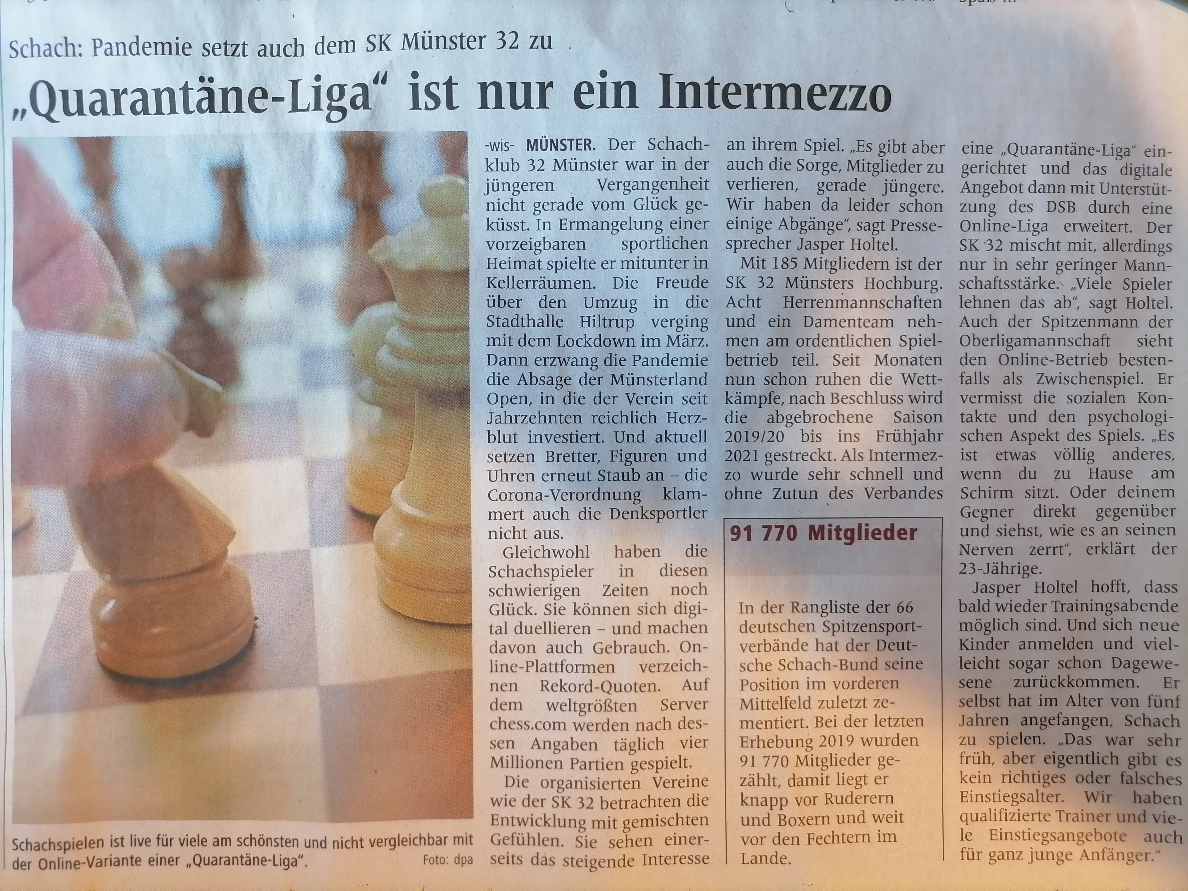 Alle-Artikel Schach Verein Sk32 Münster